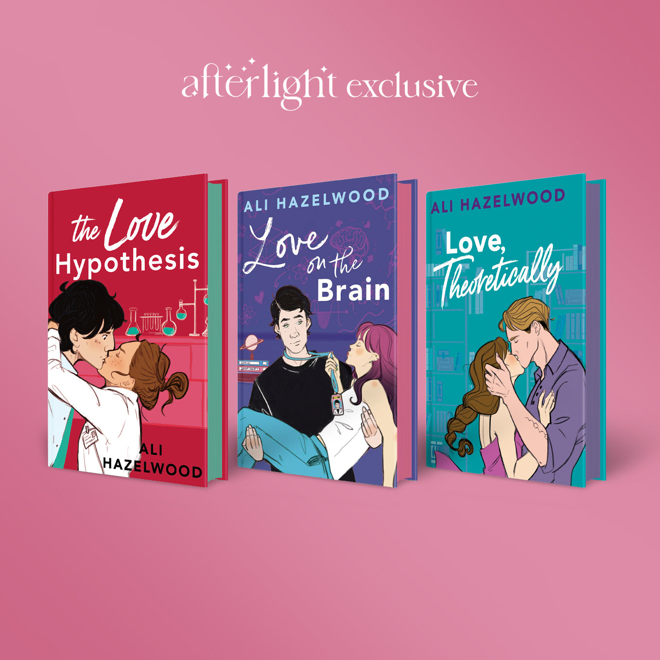 Afterlight Exclusive The Love Hypothesis, Love on the Brain and Love, Illumicrate US