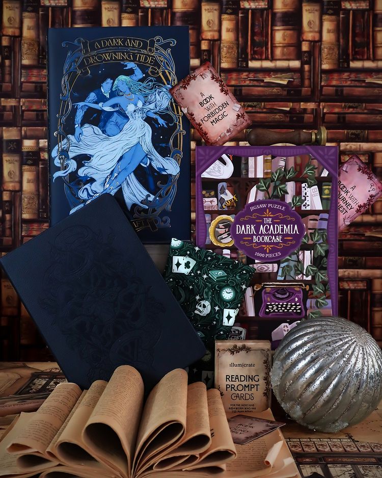 A Dark and Drowning Tide by Allison Saft Full Box (Illumicrate