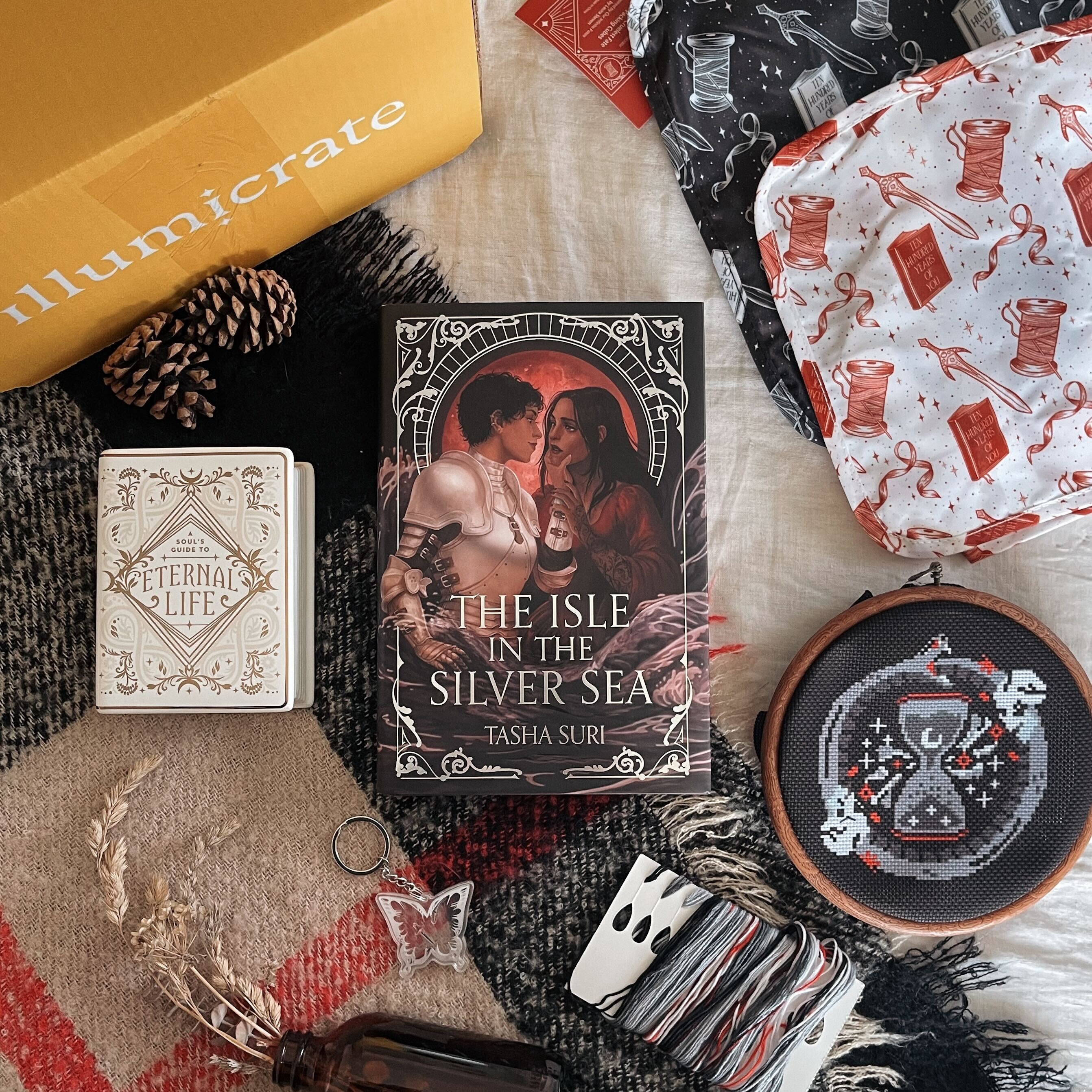 The Isle in the Silver Sea by Tasha Suri full box (Illumicrate 'In