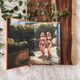 Hot Summer by Elle Everhart front endpaper illustrations showing two women holding hands wearing bikinis