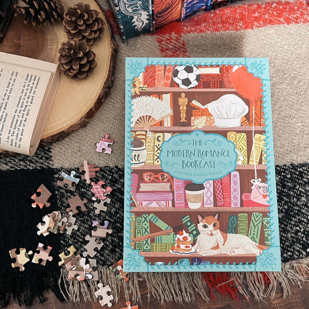 The Modern Romance Bookcase Puzzle