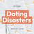 Afterlight theme for August 2025 'Dating Disasters' with a pen and lined paper background image