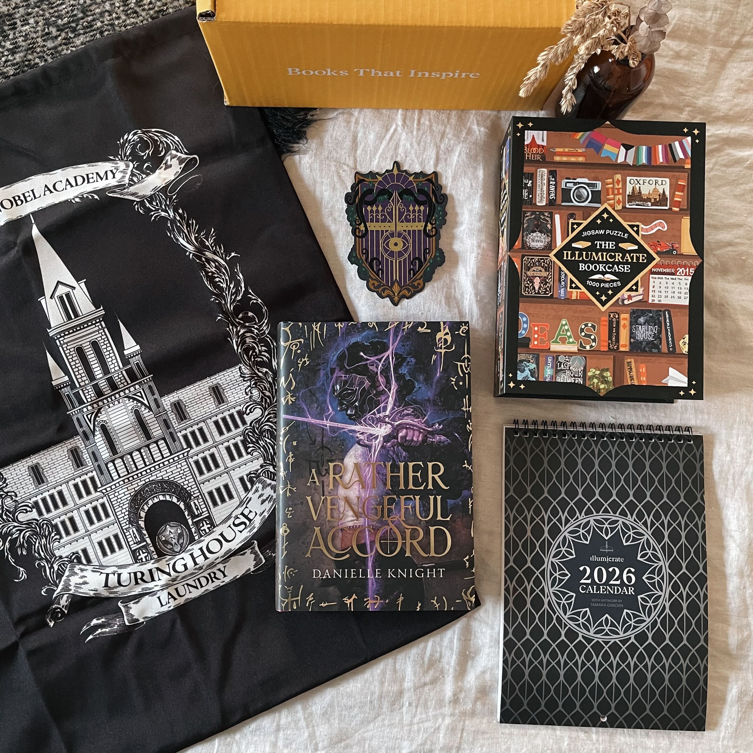 A Rather Vengeful Accord by Danielle Knight full box – Illumicrate US