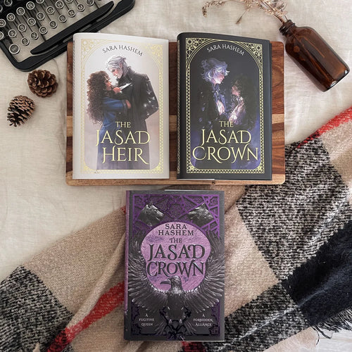 The Jasad Crown by Sara Hashem + alternative dust jackets (Illumicrate Exclusive) image