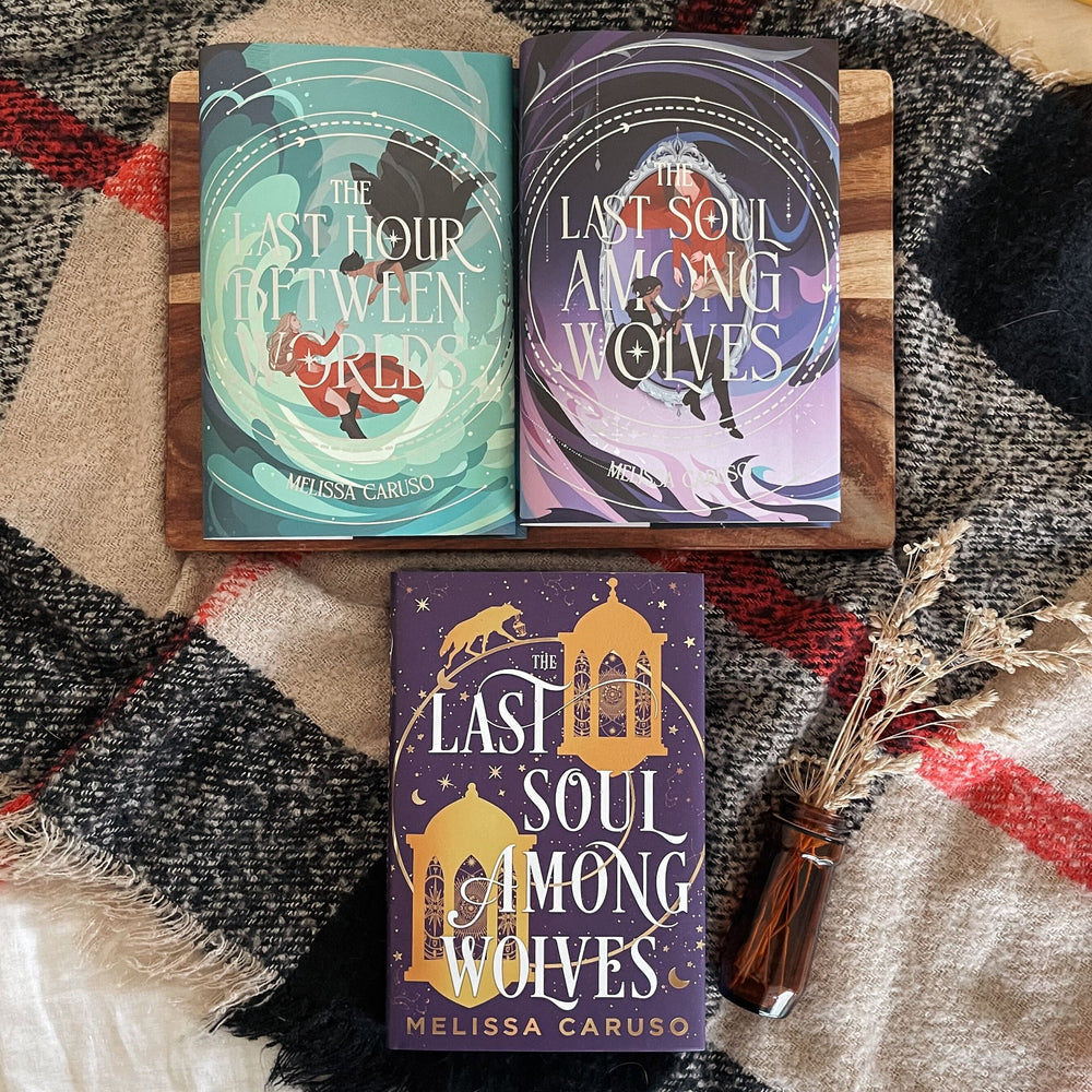 The Last Soul Among Wolves + alternative dust Jackets by Melissa Caruso (Illumicrate Exclusive)