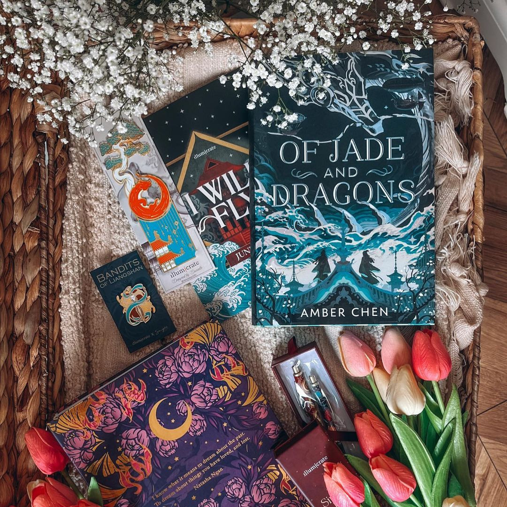 Of Jade and Dragons by Amber Chen Full Box (Illumicrate 'I Will Fly' exclusive)