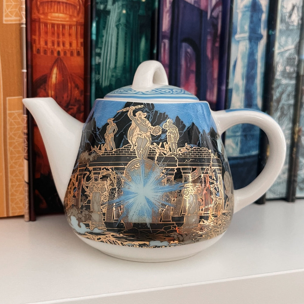 Realm of the Gods Mini Ceramic Teapot