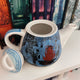 Realm of the Gods Mini Ceramic Teapot