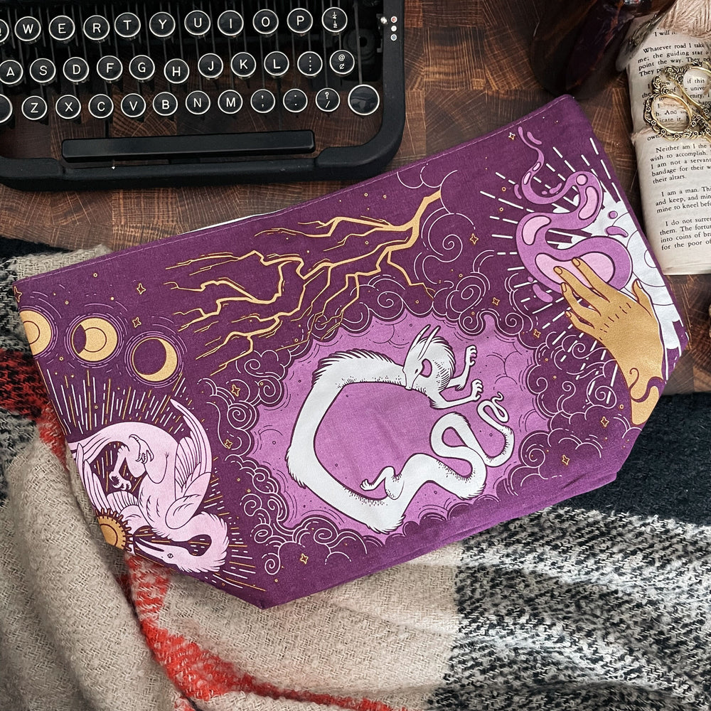 The Hurricane Wars Fabric Book Organiser