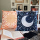 Celestial Fabric Cushion Cover Set of Two