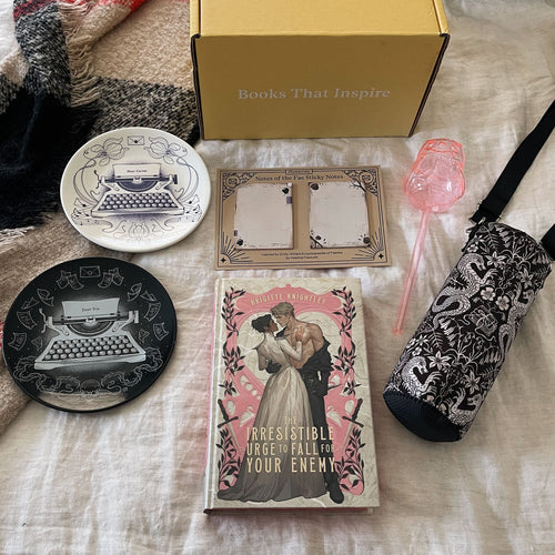 The Irresistible Urge to Fall for Your Enemy by Brigette Knightley full box (Illumicrate 'Yours Hatefully' Exclusive) image