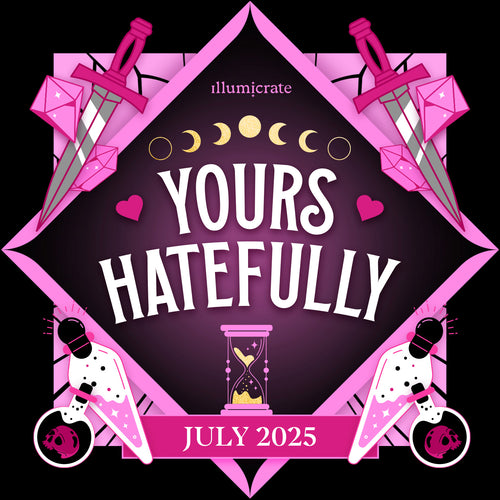 Illumicrate July 2025 theme graphic image