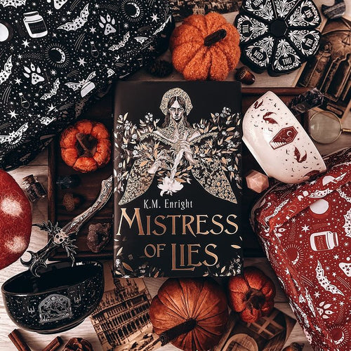 Mistress of Lies by K. M. Enright (Illumicrate 'Look What You Made Me Do' exclusive) image