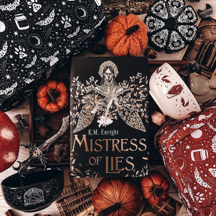 Mistress of Lies by K. M. Enright Full Box (Illumicrate 'Look What You Made Me Do' exclusive)