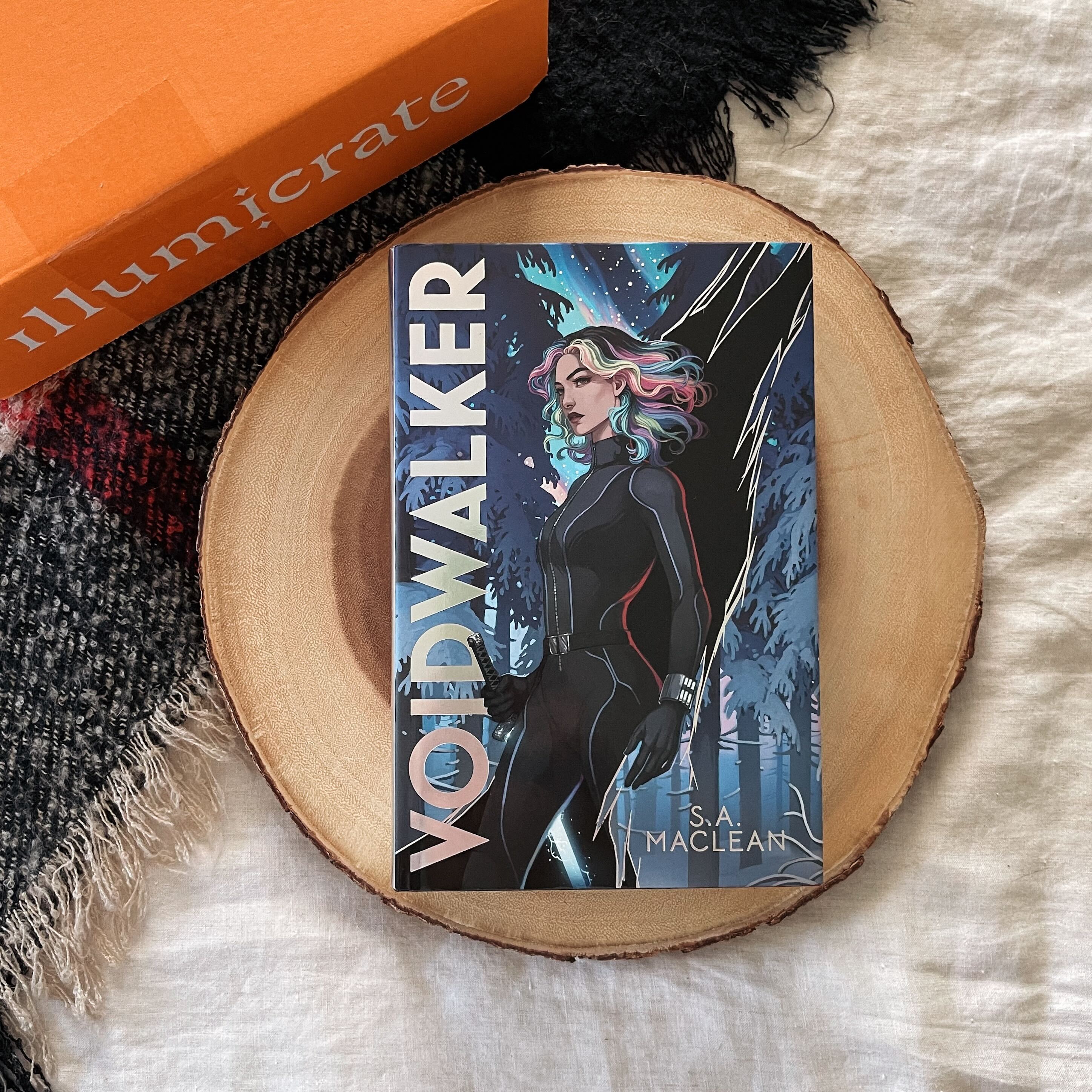 洋書 VOIDWALKER Illumicrate edition English Voidwalker by S.A. MacLean full box (Illumicrate 'Kill This