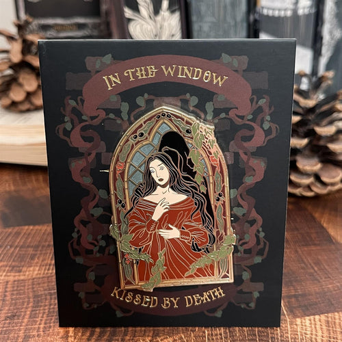 Belladonna Window Fridge Magnet image