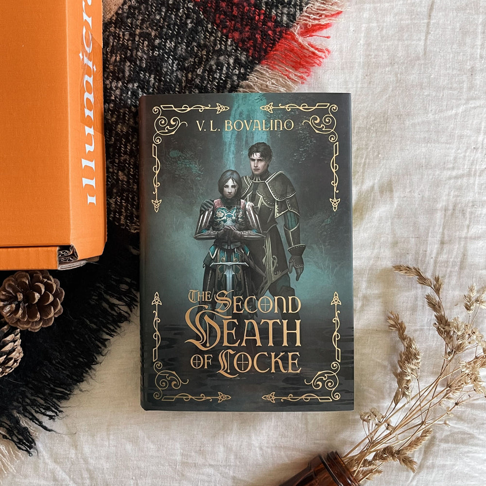 The Second Death of Locke by V. L. Bovalino book only (Illumicrate 'Knightcore' Exclusive)