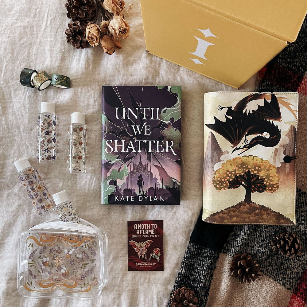 Until We Shatter by Kate Dylan Full Box (Illumicrate 'Colours of Magic' exclusive)