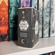 A Jump Into Alternate Realities Gray Ceramic Book Pot