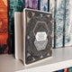 A Jump Into Alternate Realities Gray Ceramic Book Pot