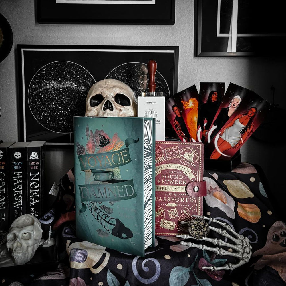 Voyage Of The Damned by Frances White Full Box (Illumicrate 'Murder Mystery' exclusive)