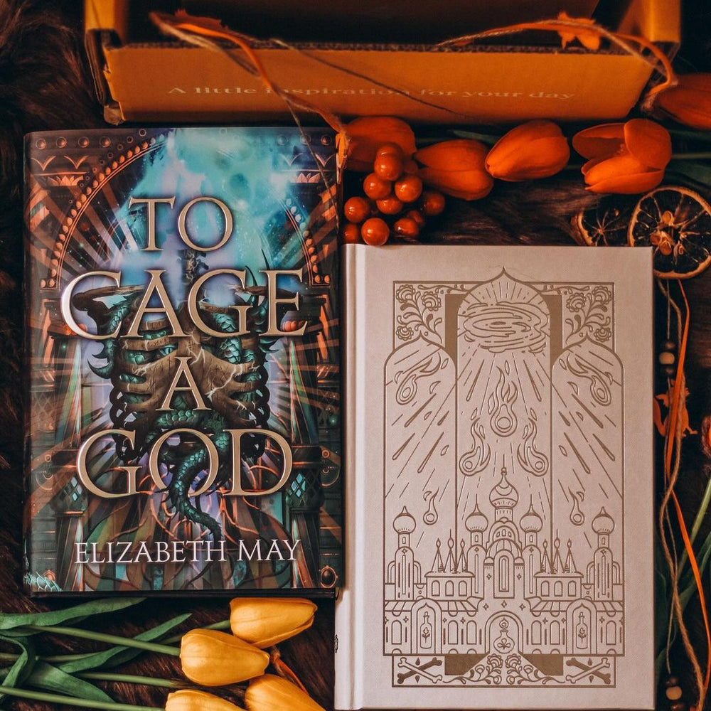 To Cage A God by Elizabeth May Book Only (Illumicrate 'Caged Hearts' exclusive)